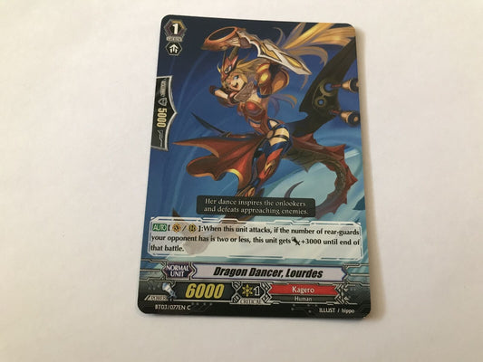 Dragon Dancer, Lourdes Common BT03/077EN C Cardfight Vanguard