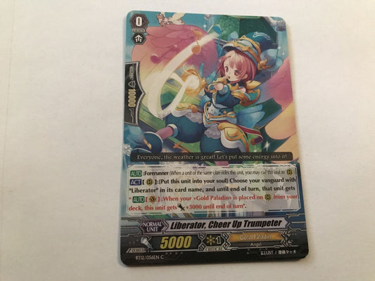 Liberator, Cheer Up Trumpeter Common BT12/056EN C Cardfight Vanguard