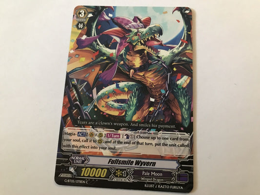 Fullsmile Wyvern Common G-BT05/078EN C Cardfight Vanguard