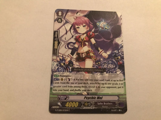 Psychic Mel G-TCB01/072EN C Cardfight Vanguard