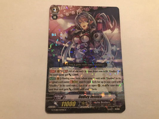 Dudley Jessica Rare Holo G-TCB01/037EN R Cardfight Vanguard