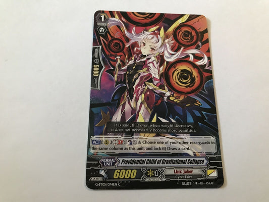 Providential Child Of Gravitational Collapse Common G-BT05/074EN C Cardfight Van