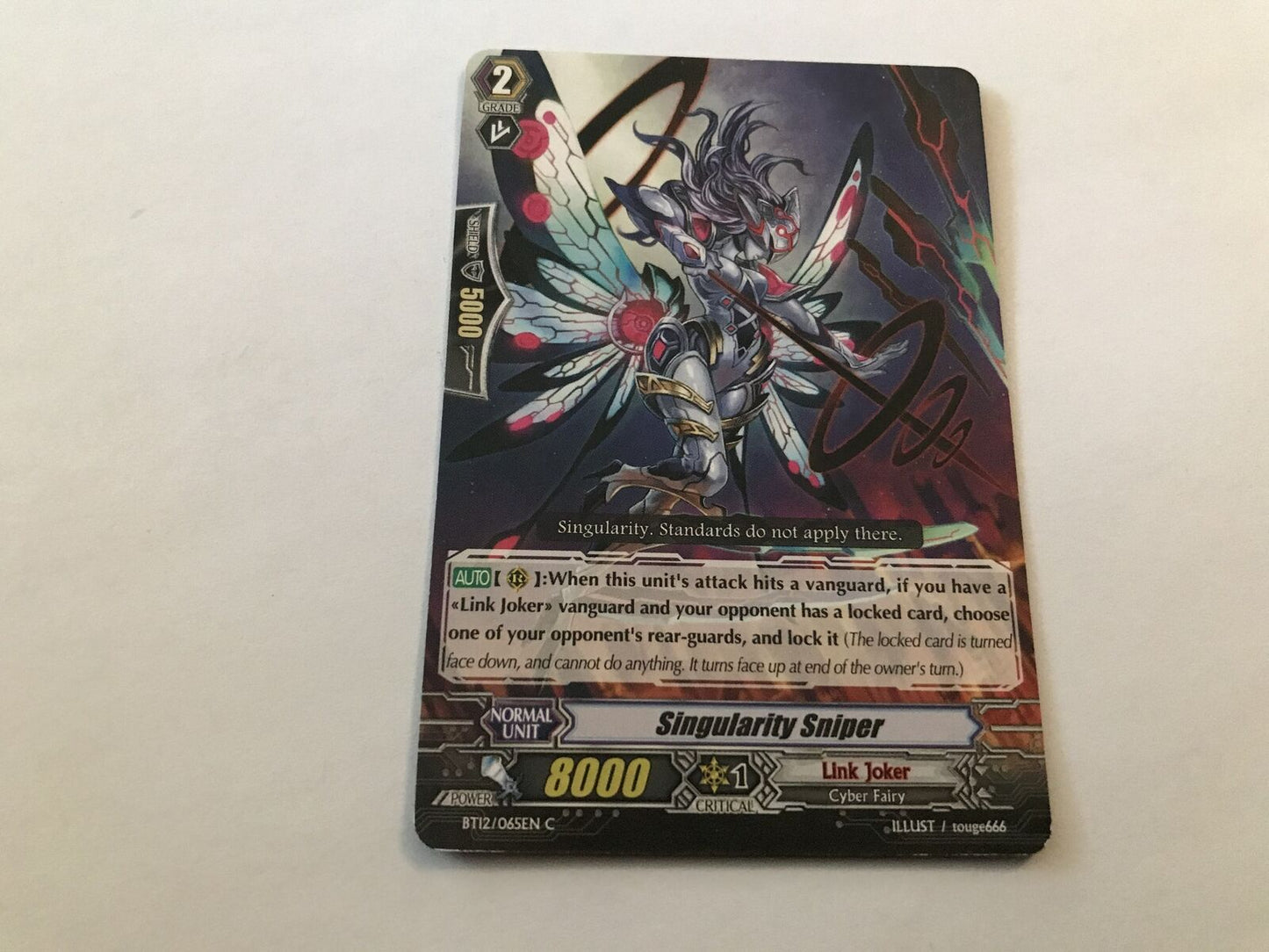 Singularity Sniper Common BT12/065EN C Cardfight Vanguard