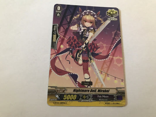 Nightmare Doll, Mirabel Common G-BT05/089EN C Cardfight Vanguard