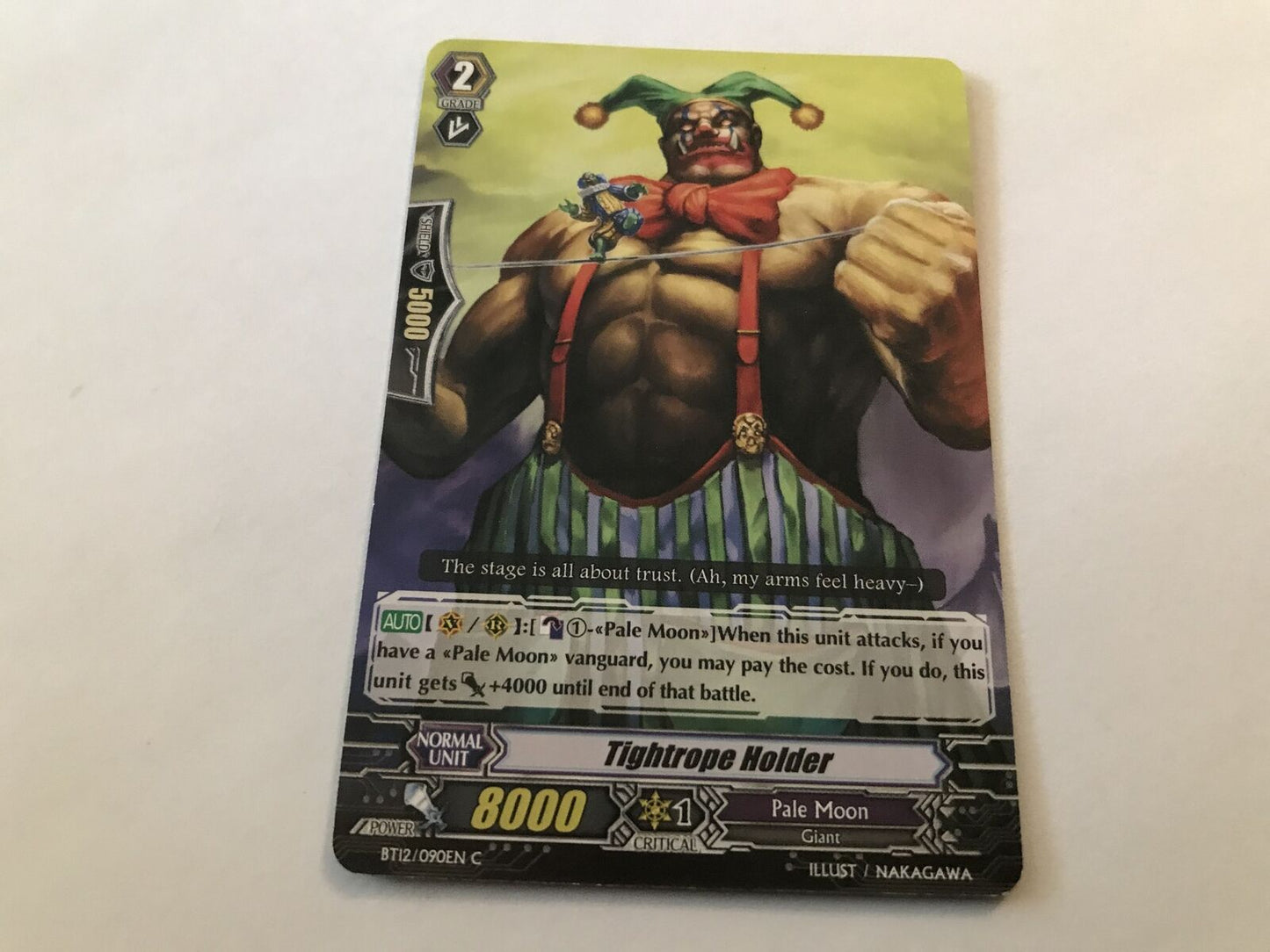 Tightrope Holder Common BT12/090EN C Cardfight Vanguard