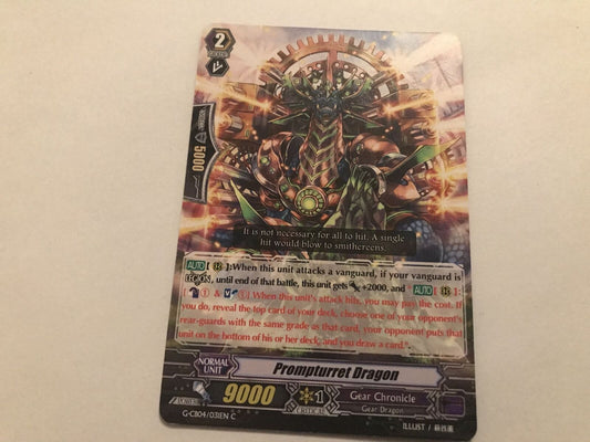 Prompturret Dragon Common G-CB04/031EN C Cardfight Vanguard