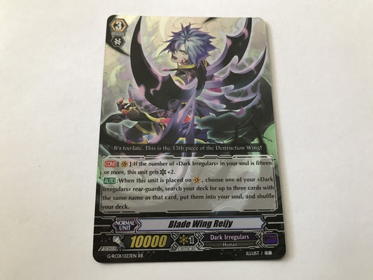 Blade Wing Reijy Rare Holo G-RC01/023EN RR Cardfight Vanguard
