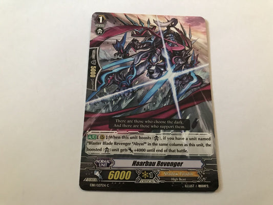 Haarbau Revenger Common EB11/027EN C Cardfight Vanguard