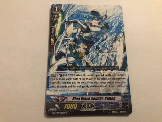 Blue Wave Soldier, Cimon Common G-BT09/096EN C Cardfight Vanguard