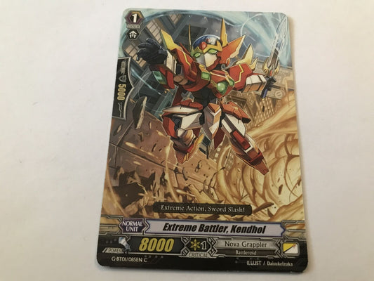 Extreme Battler, Kendhol Common G-BT01/085EN C Cardfight Vanguard