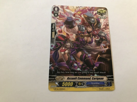 Assault Command, Carignan Common G-BT06/092EN C Cardfight Vanguard