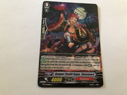 Banquet Stealth Rogue, Shutenmaru Common BT13/056EN C Cardfight Vanguard