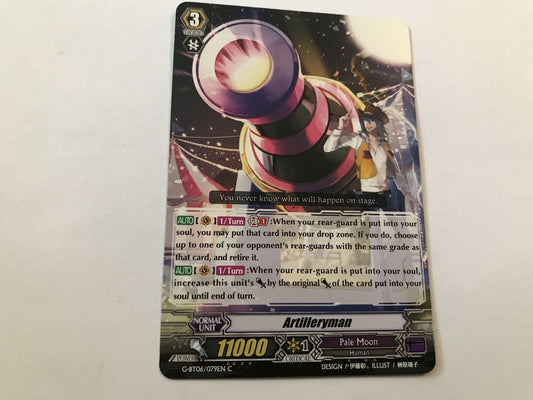 Artilleryman Common G-BT06/079EN C Cardfight Vanguard