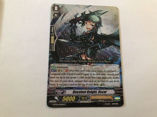 Bassinet Knight, Oscar Rare Holo G-BT06/028EN R Cardfight Vanguard