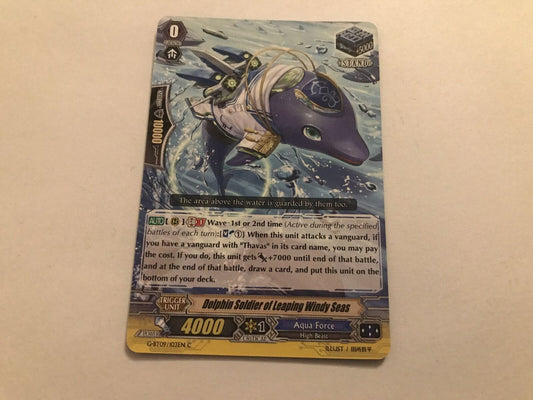 Dolphin Soldier Of Leaping Windy Seas Common G-BT09/103EN C Cardfight Vanguard