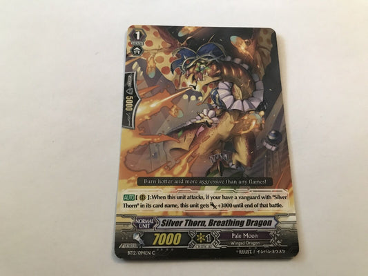 Silver Thorn, Breathing Dragon Common BT12/094EN C Cardfight Vanguard