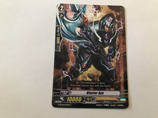Blaster Axe Common G-BT06/053EN C Cardfight Vanguard