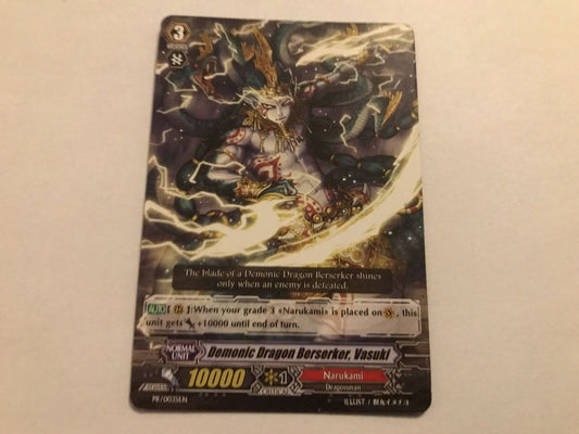 Demonic Dragon Berserker, Vasuki PR/0035EN Cardfight Vanguard