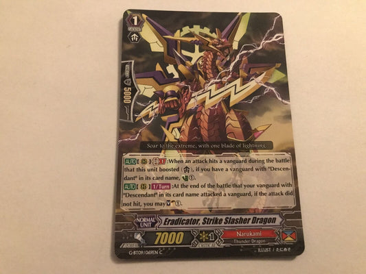 Eradicator, Strike Slasher Dragon Common G-BT09/069EN C Cardfight Vanguard