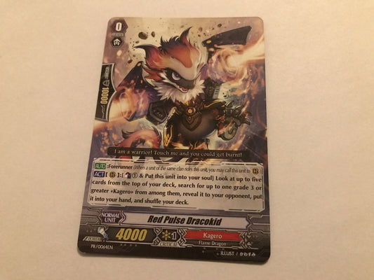 Red Pulse Dracokid PR/0064EN Cardfight Vanguard