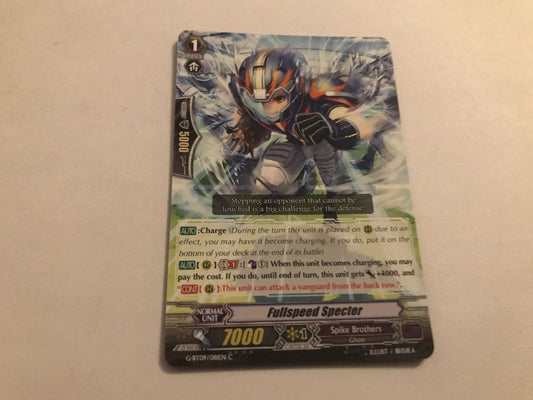 Fullspeed Specter Common G-BT09/081EN C Cardfight Vanguard