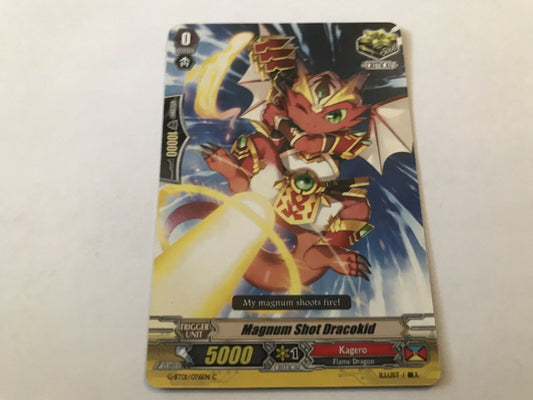 Magnum Shot Dracokid Common G-BT01/076EN C Cardfight Vanguard