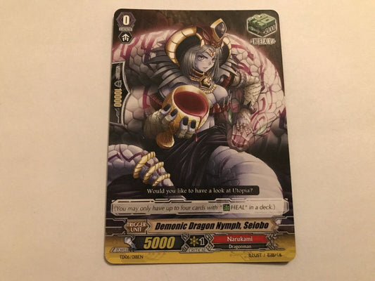 Demonic Dragon Nymph, Seiobo TD06/018EN Cardfight Vanguard