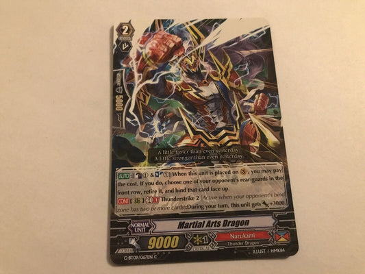 Martial Arts Dragon Common G-BT09/067EN C Cardfight Vanguard