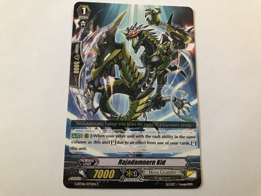 Rajadamnern Kid Common G-BT06/073EN C Cardfight Vanguard