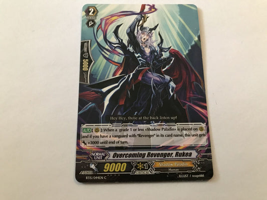 Overcoming Revenger, Rukea Common BT15/044EN C Cardfight Vanguard