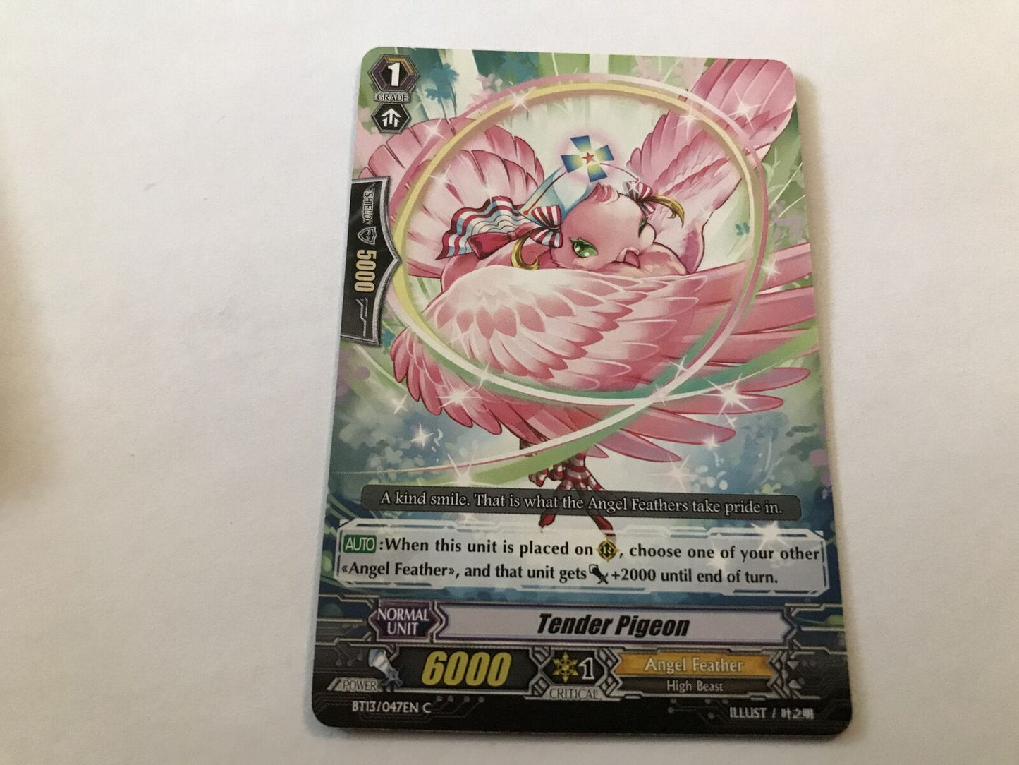 Tender Pigeon Common BT13/047EN C Cardfight Vanguard