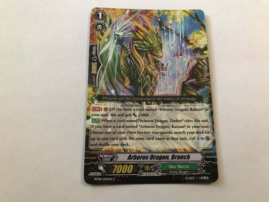 Arboros Dragon, Branch Common BT08/064EN C Cardfight Vanguard
