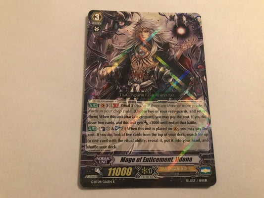 Mage Of Enticement, Ildona Rare Holo G-BT09/026EN R Cardfight Vanguard