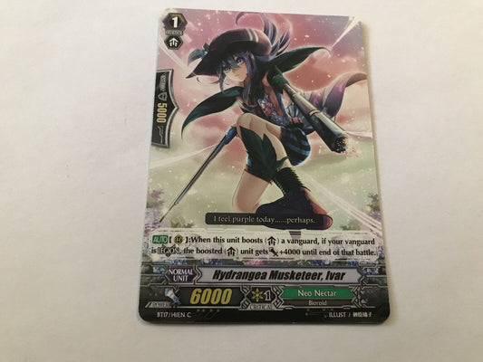 Hydrangea Musketeer, Ivar Common BT17/141EN C Cardfight Vanguard