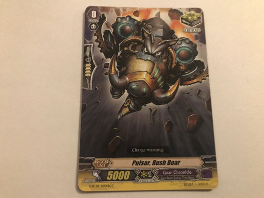 Pulsar, Rush Boar Common G-BT09/090EN C Cardfight Vanguard