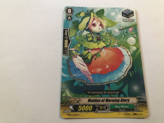 Maiden Of Morning Glory Common BT08/071EN C Cardfight Vanguard