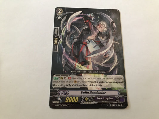 Knife Conductor Common G-BT03/092EN C Cardfight Vanguard