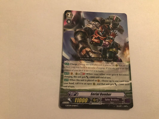 Serial Bomber Common G-BT09/076EN C Cardfight Vanguard