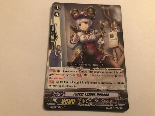 Pulsar Tamer, Nepada Common G-BT09/088EN C Cardfight Vanguard