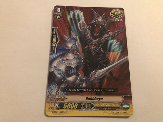 Rabidmyu Common G-BT09/063EN C Cardfight Vanguard