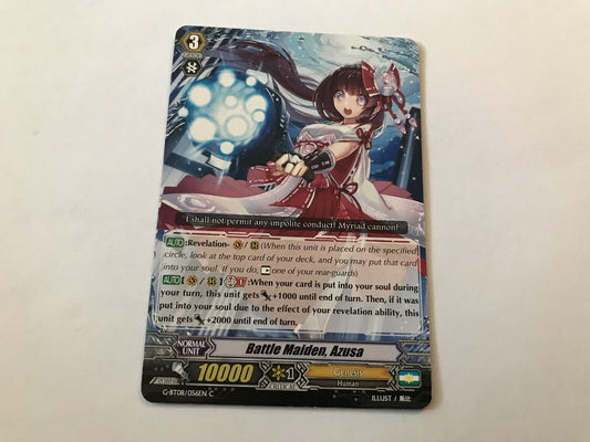 Battle Maiden, Azusa Common G-BT08/056EN C Cardfight Vanguard