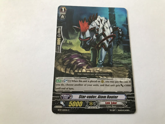 Star Vader, Atom Router Common BT17/125EN C Cardfight Vanguard