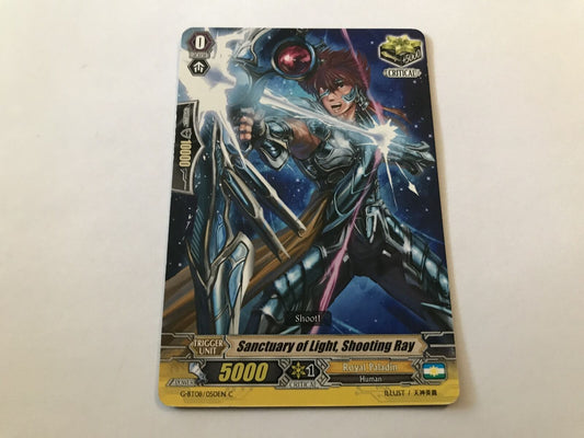 Sanctuary Of Light, Shooting Ray Common G-BT08/050EN C Cardfight Vanguard