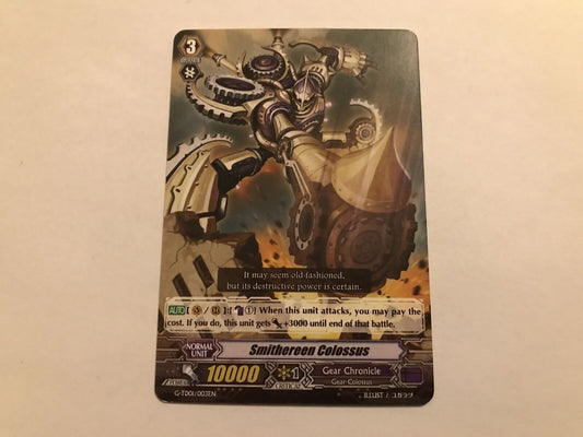 Smithereen Colossus G-TD01/003EN Cardfight Vanguard