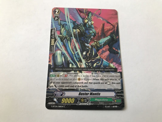 Buster Mantis Common G-BT04/088EN C Cardfight Vanguard