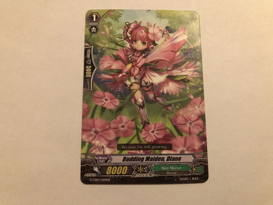 Budding Maiden, Diane G-TD03/009EN Cardfight Vanguard