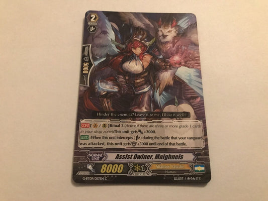 Assist Owlner, Maighneis Common G-BT09/057EN C Cardfight Vanguard