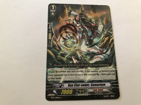 Ray Star Vader, Samarium Common BT17/120EN C Cardfight Vanguard