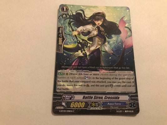 Battle Siren, Cressida Common G-BT09/098EN C Cardfight Vanguard