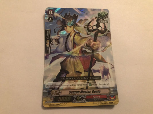 Sanzou Master, Genjo Rare Holo G-LD02/016EN Cardfight Vanguard